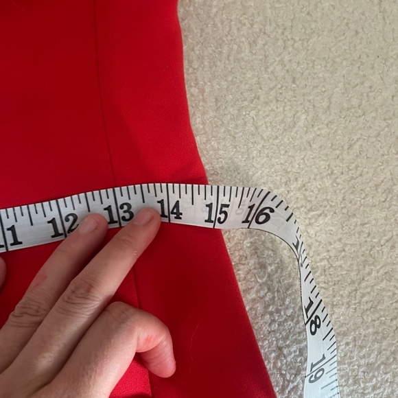 Armani Exchange Sexy Red Dress Mini Short - Picture 3 of 5